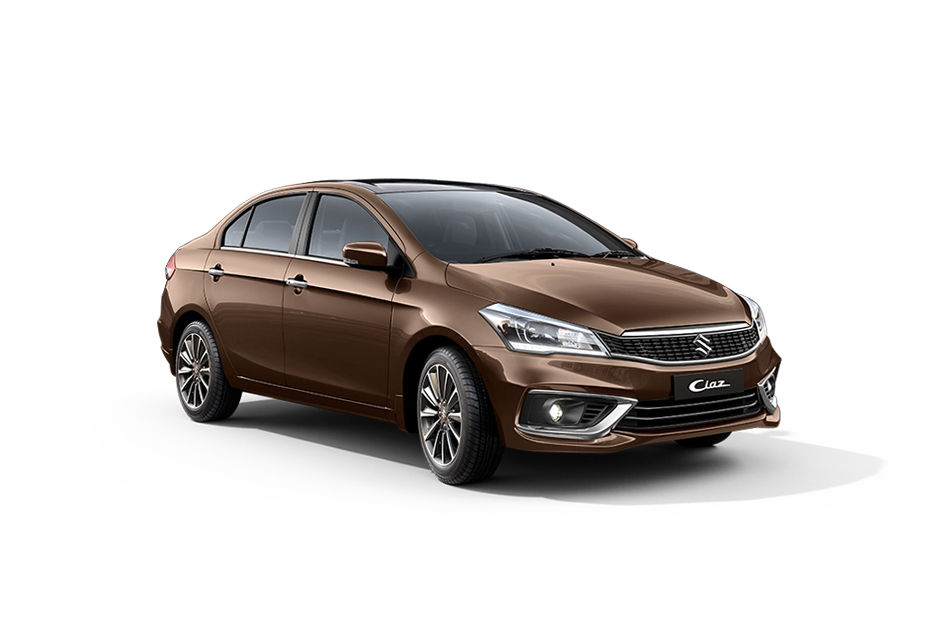 Maruti Ciaz Pearl Metallic Dignity Brown With Black