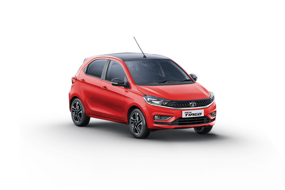 Tata Tiago Flame Red