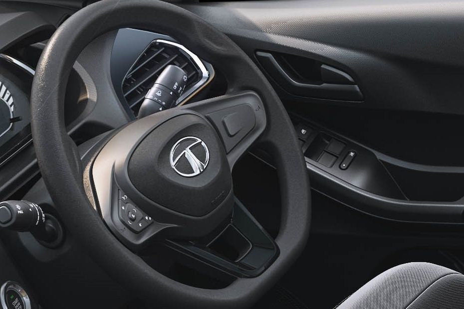 Tata Tiago NRG Steering close up