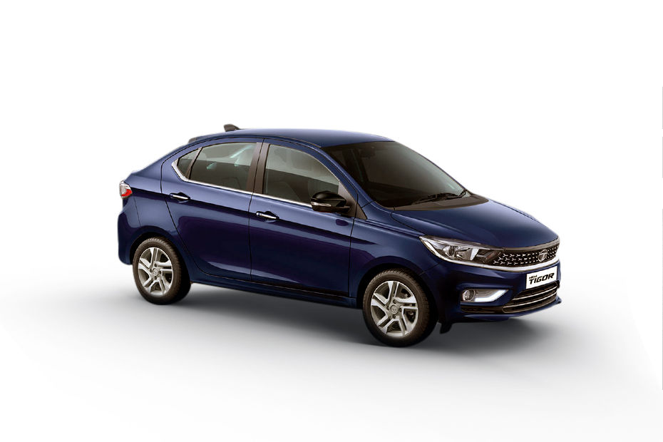 Tata Tigor Arizona Blue