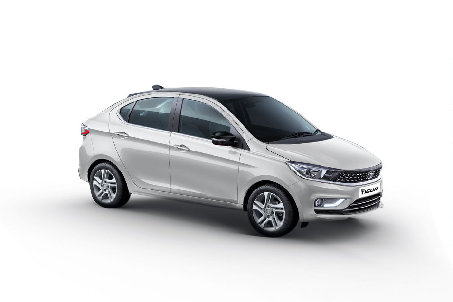 Tata Tigor Opal White